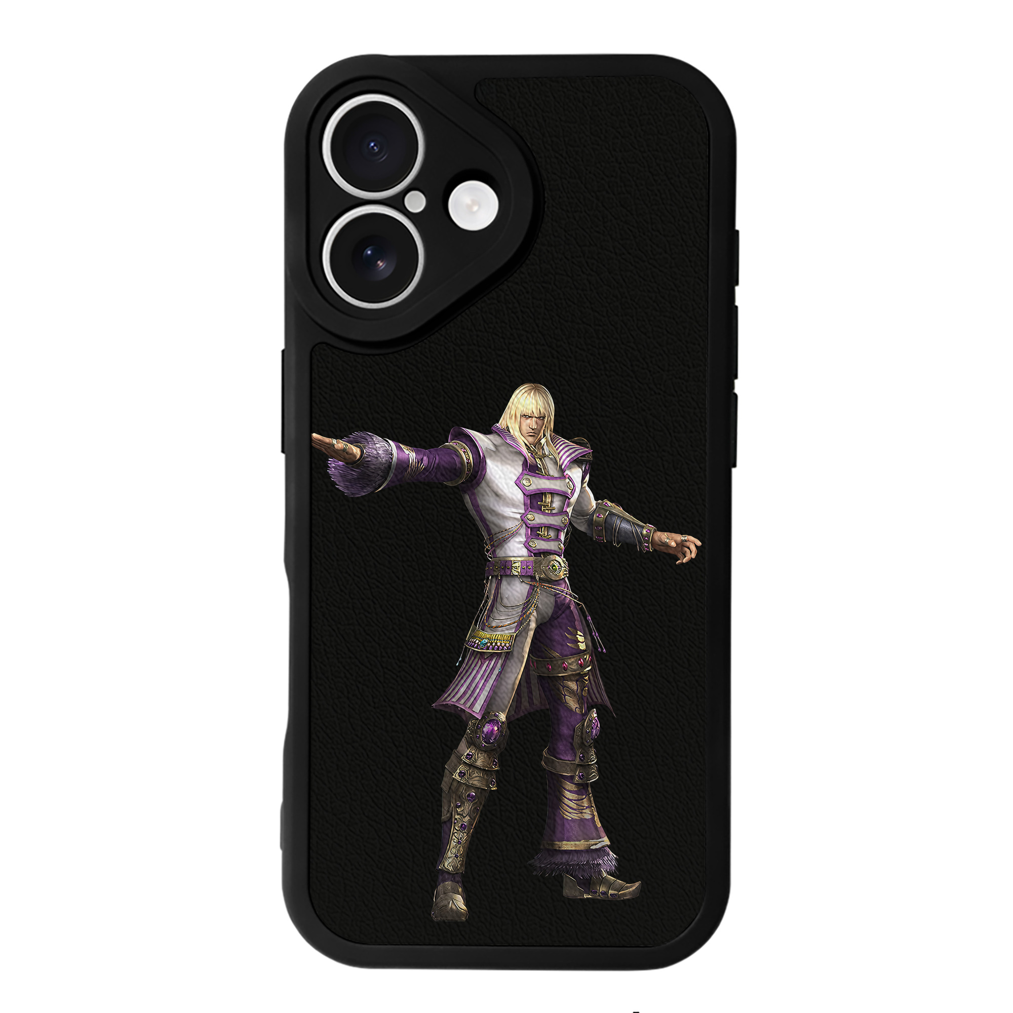 （画像用） 北斗の拳 Fist of the North Star 【iPhone 16シリーズ対応】シリコンスマホケース（レザー調） 材質：シリコン